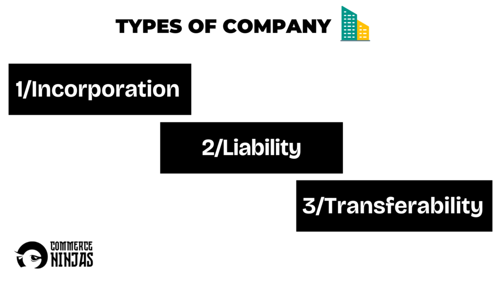 types of company 